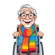 Gay Grandpa in Wheelchair