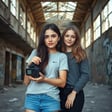 Urban Explore Sisters