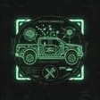 Ford Cyberpunk Mech Garage