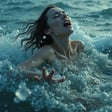 Drowning girl Mari