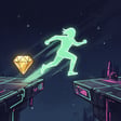 Neon platformer