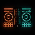 Neon DJ Mixer