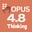 Claude Opus 48 थिंकिंग