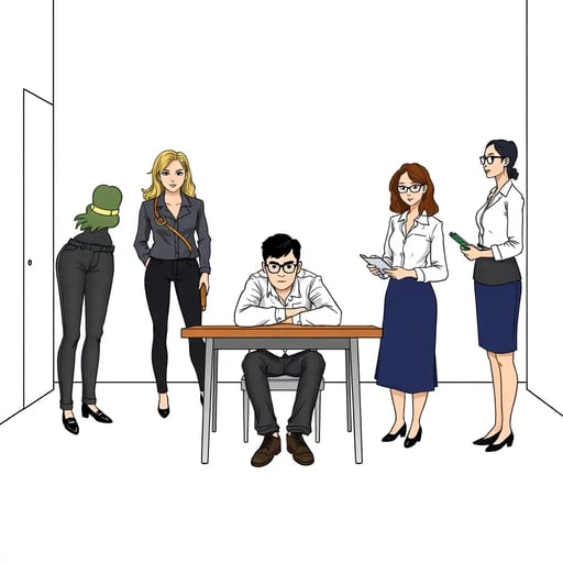 มาร์คัสและเจ้าหน้าที่