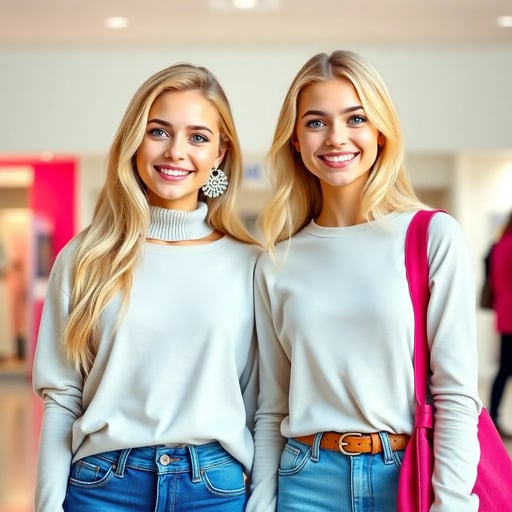 萨莎和莎拉 - 双胞胎姐妹