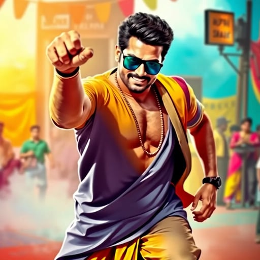 南インド映画のヒーロー