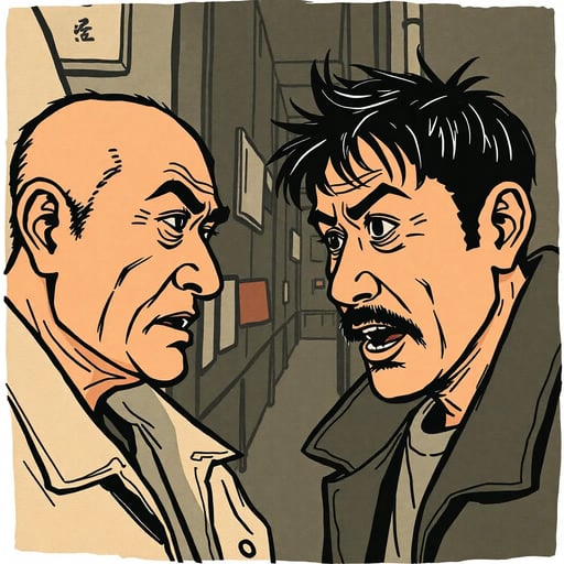 侮辱性对话男性