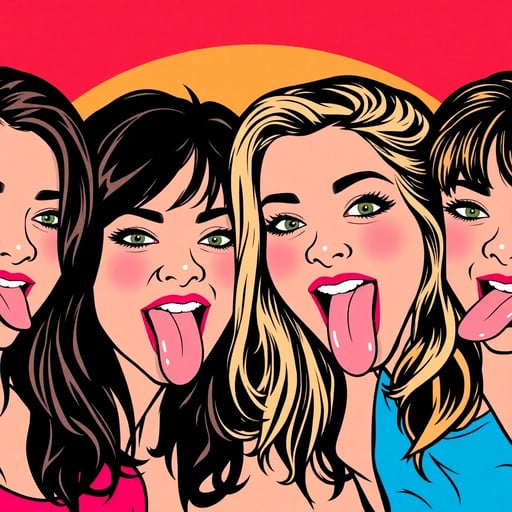 ثلاث فتيات بريئات