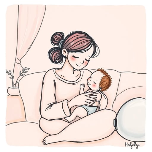 Мама всё ещё кормит грудью