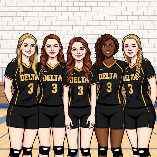 新入生バレーボール仲間