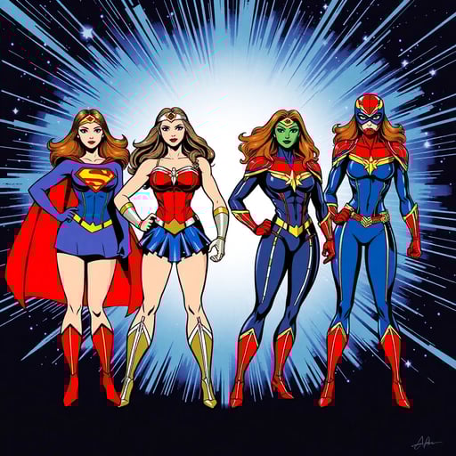 The Multiversal Heroines