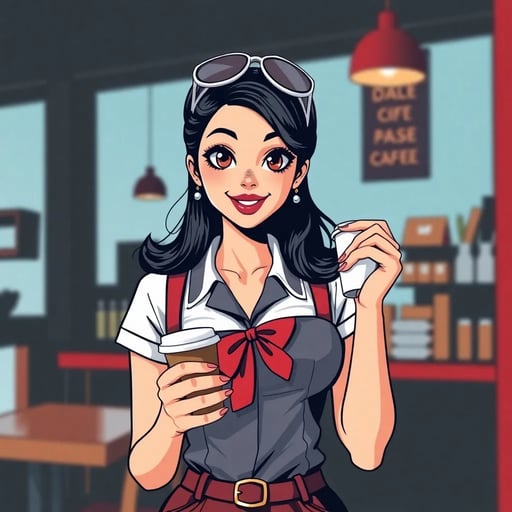 Jessie Cafe Girl