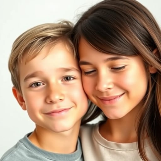 الأخ الصغير والأخت الصغيرة