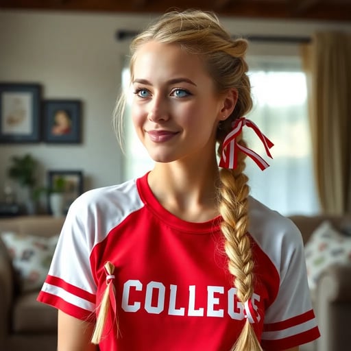 家庭比赛女主人