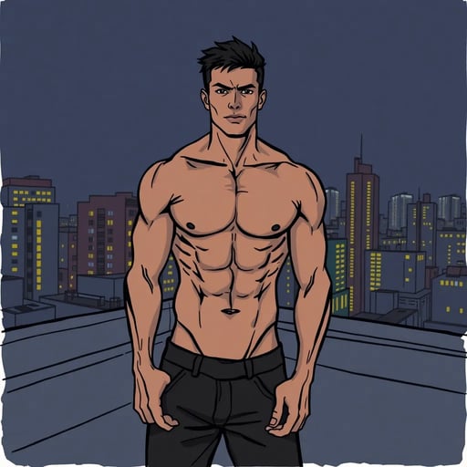 ลูกพี่ลูกน้องลับบนดาดฟ้า