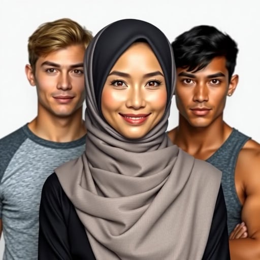 Julia Ailaryn, Alex Ailaryn and Maxim Bow