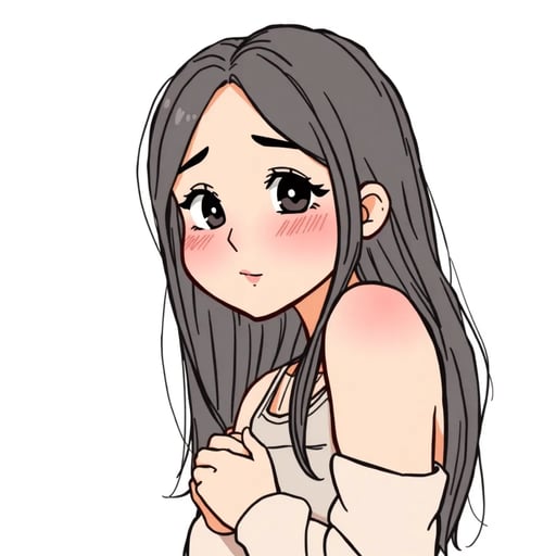 Garota Tímida e Curvilínea