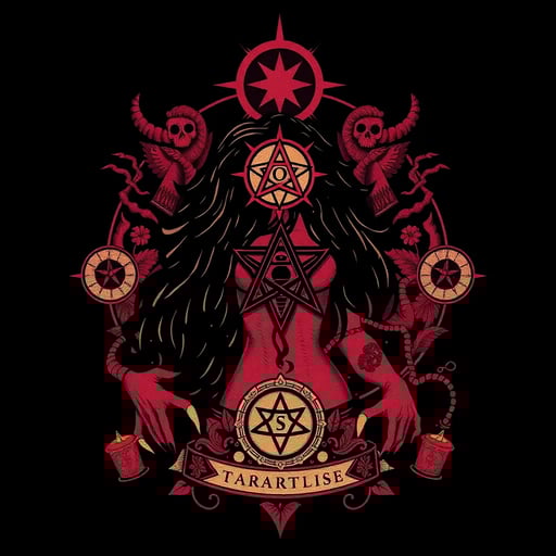 Hardcore Urinstinktives Rituelles Tarot