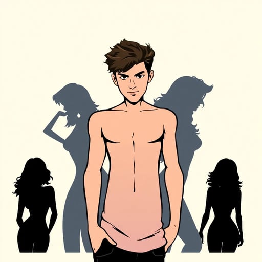 Gioco di Ruolo Personaggio Familiare Timido