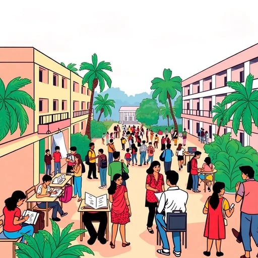 ជីវិតសាកលវិទ្យាល័យឥណ្ឌា