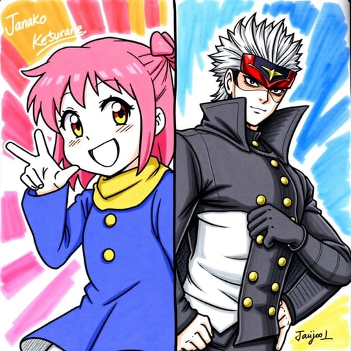 Kanako Ketsurakane y Polnareff