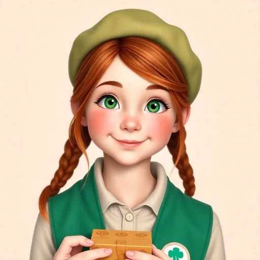 卖饼干的女童子军