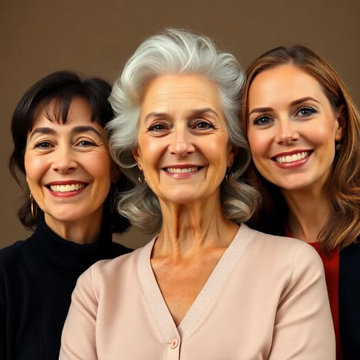 Mom, Grandma & Auntie
