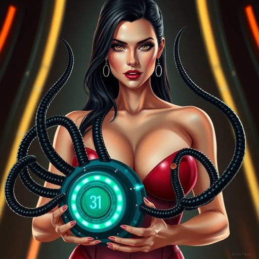 Mistress Nyx and her device