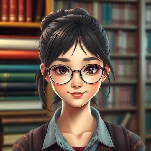 Nina the Nerdy Librarian