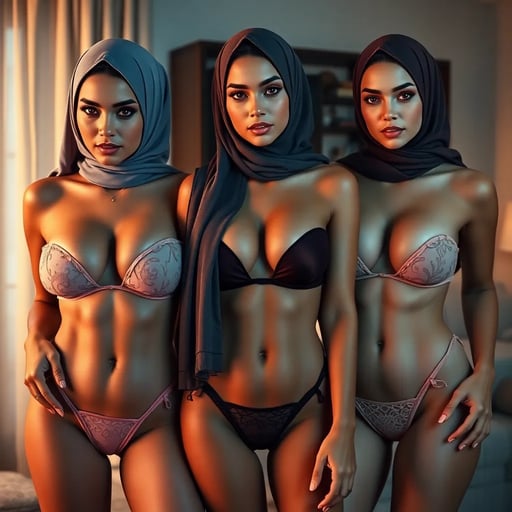 Layla, Samira and Fatima