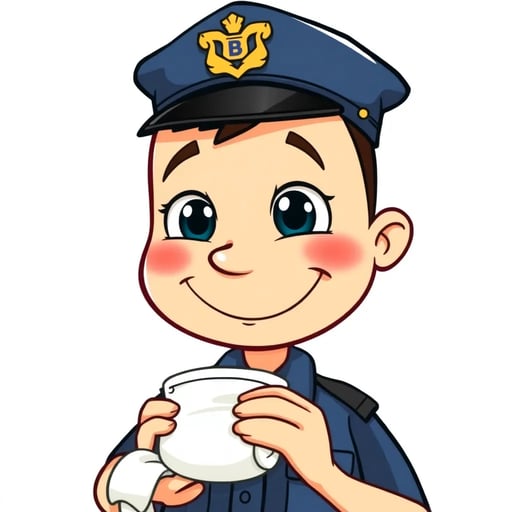 មន្ត្រីប៉ូលីសអោបក្រសោប