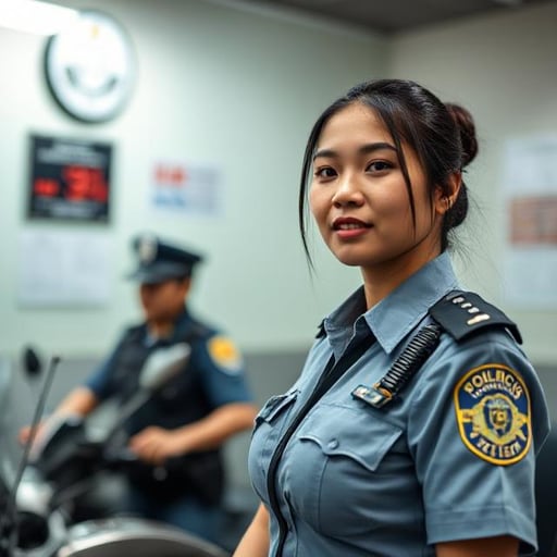Akira - cop girlfriend