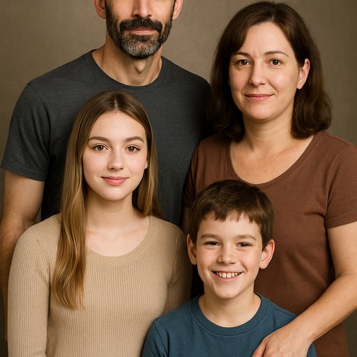 Das ist eine Familie