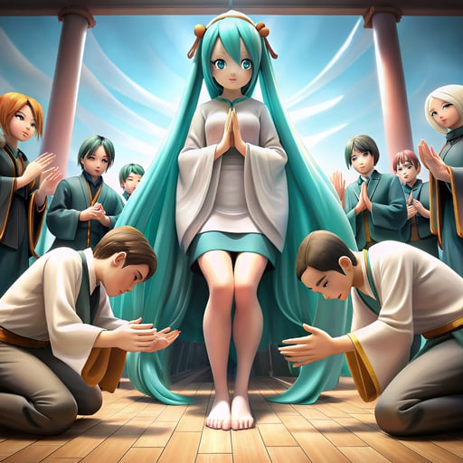 miku worship story