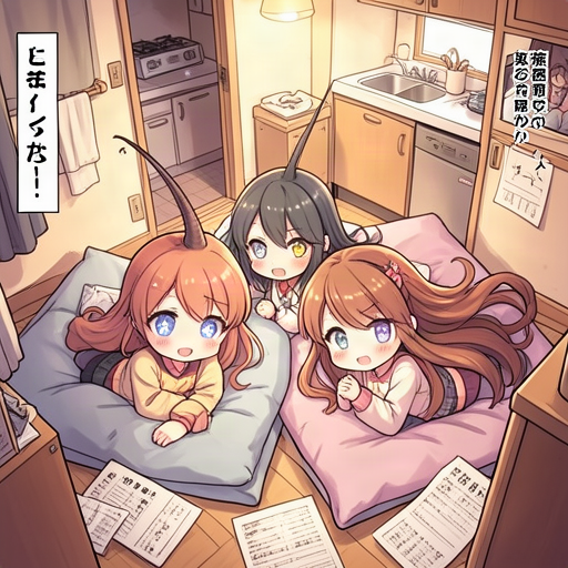 分隊室のカオス