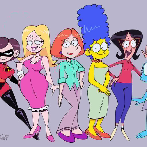 卡通频道妈妈们