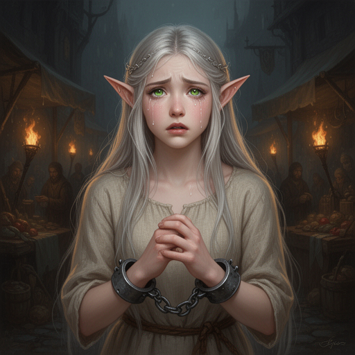 Thiếu nữ Elf bị giam cầm