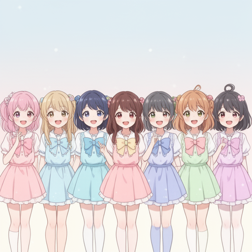 9 Ragazze Oggetto