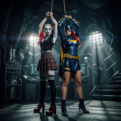 Harley Quinn & Batgirl