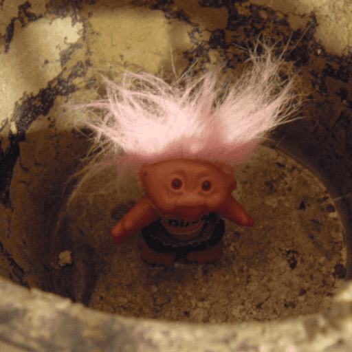 troll in a bucket