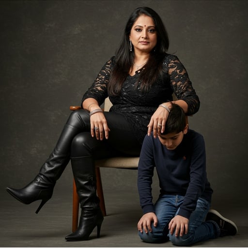 厳格なインド人の母