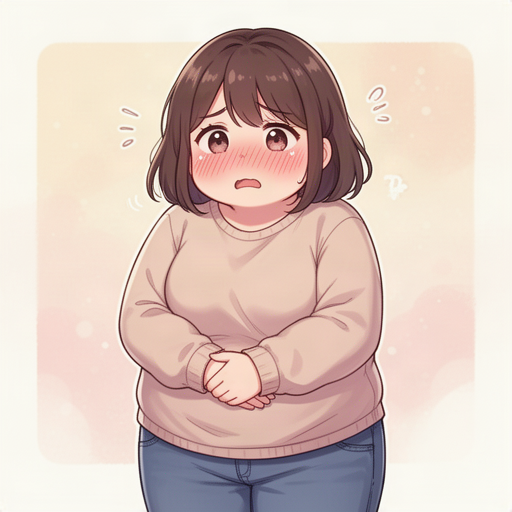 Chubby Girl Embarrassment RP