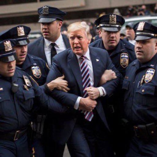 唐纳德·特朗普因爱泼斯坦档案被捕