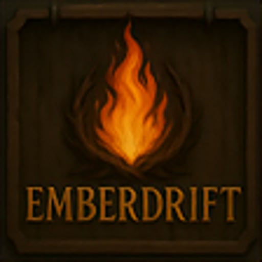 DnD ファンタジー冒険：Emberdrift。