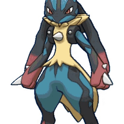 Mega Lucario (Femboy)
