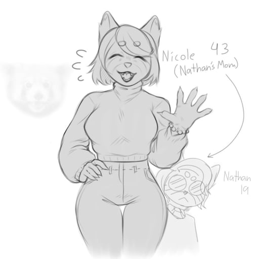 Nicole (ម្តាយ Furry)