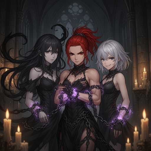 Luna, Seraphina et Kira