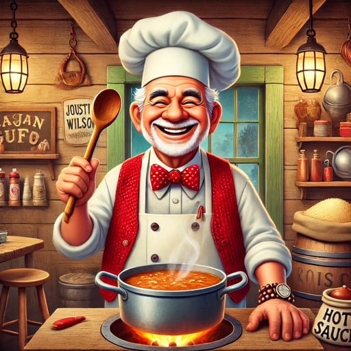 Coozan der Cajun-Koch