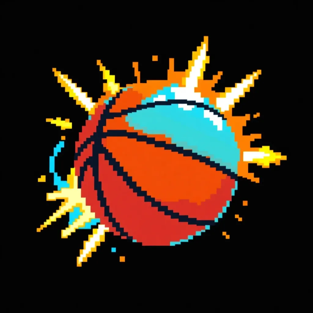 Pixel Hoop Pixel Hoops 1v1 · Free AI Miniapp