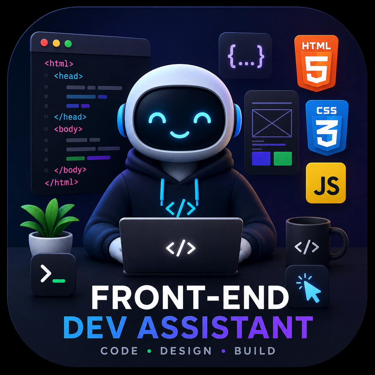 Front-End Dev Assistant · Free AI Chatbot